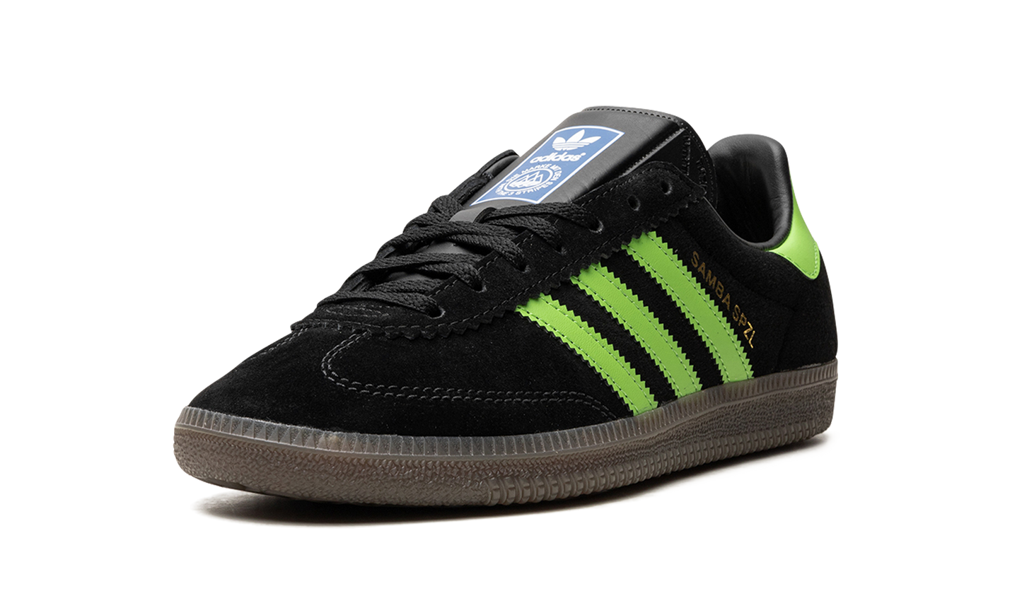 Adidas Samba Deco SPZL "Black / Lucid Lime" IF5738