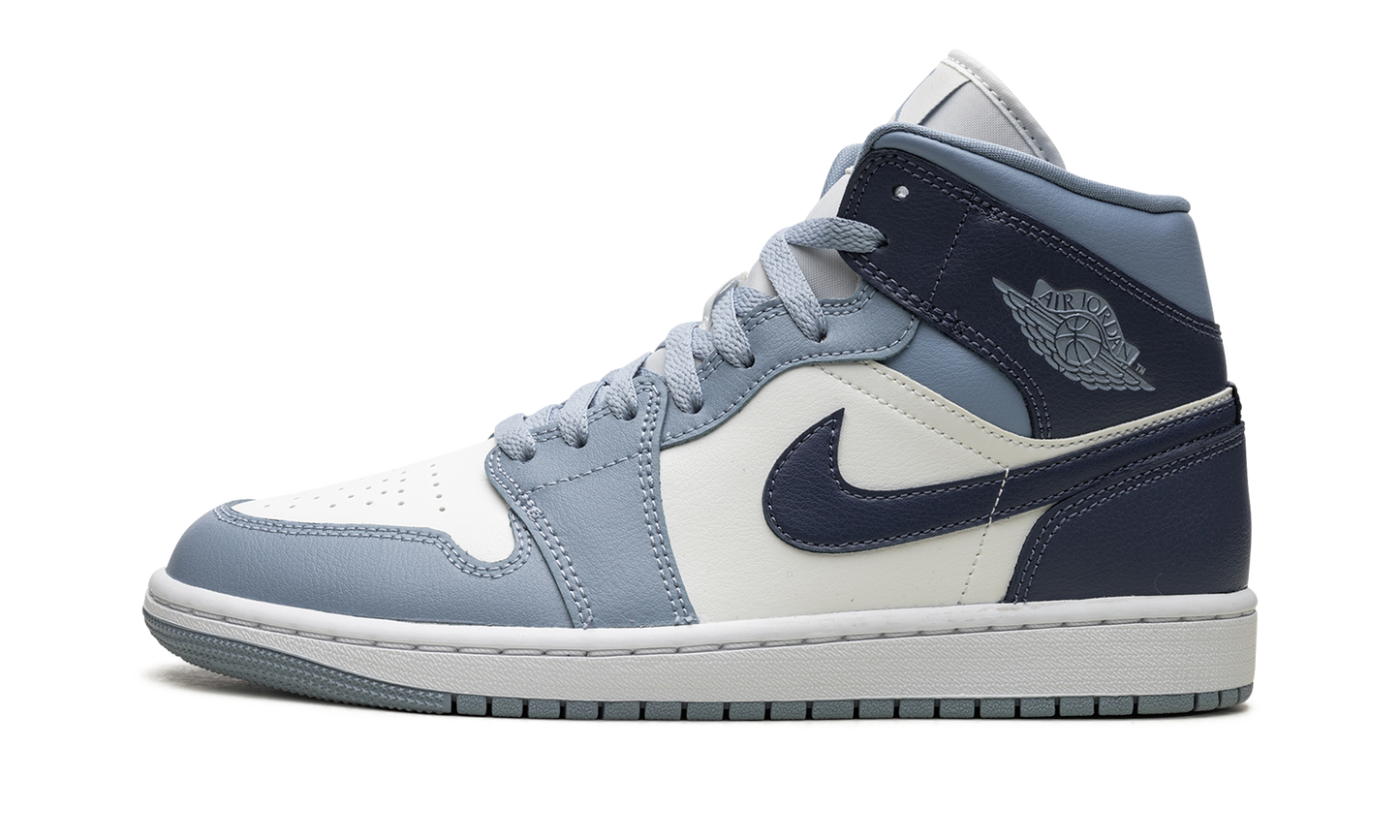 AIR JORDAN 1 MID WMNS Two-Tone Blue BQ6472 140