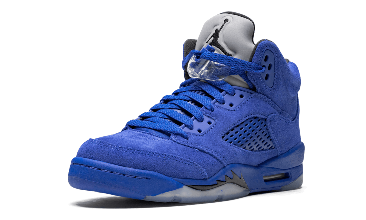 Air Jordan 5 Retro GS Blue Suede 440888 401