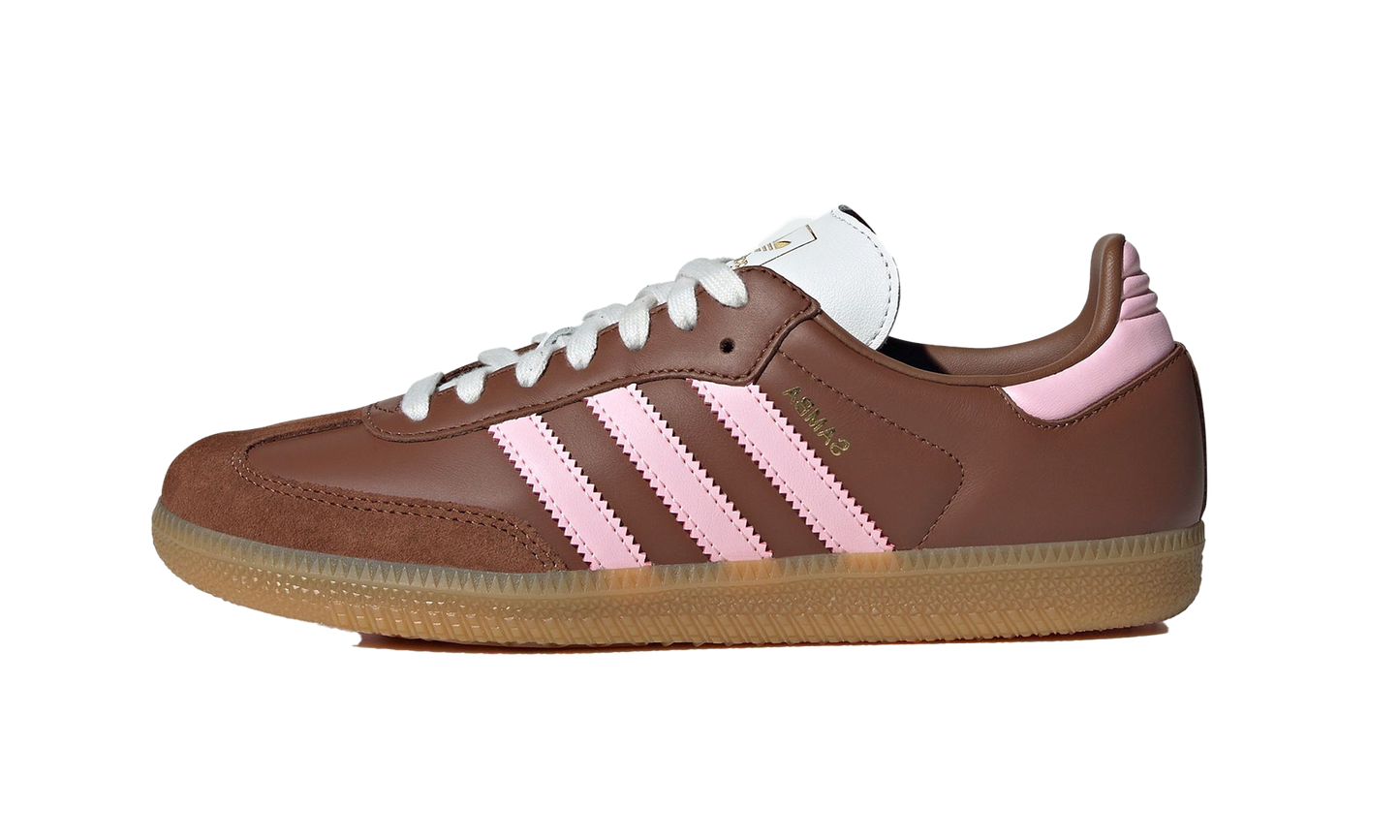 Adidas Samba WMNS "Neapolitan Pack - Preloved Brown Clear Pink" JS4092