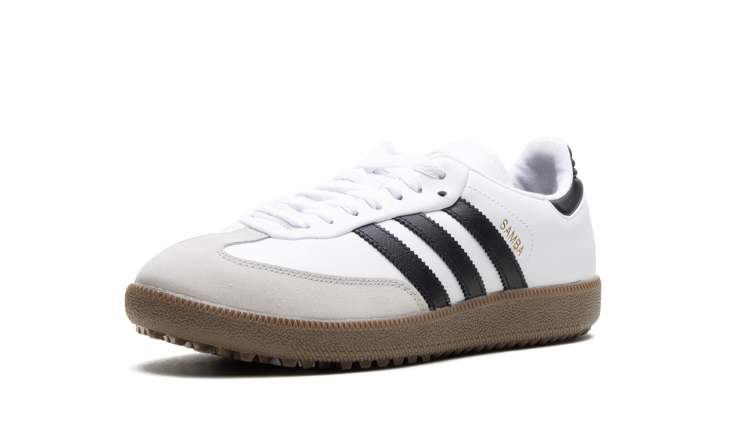 Adidas Samba Spikeless Golf "White Black Gum" JH6149
