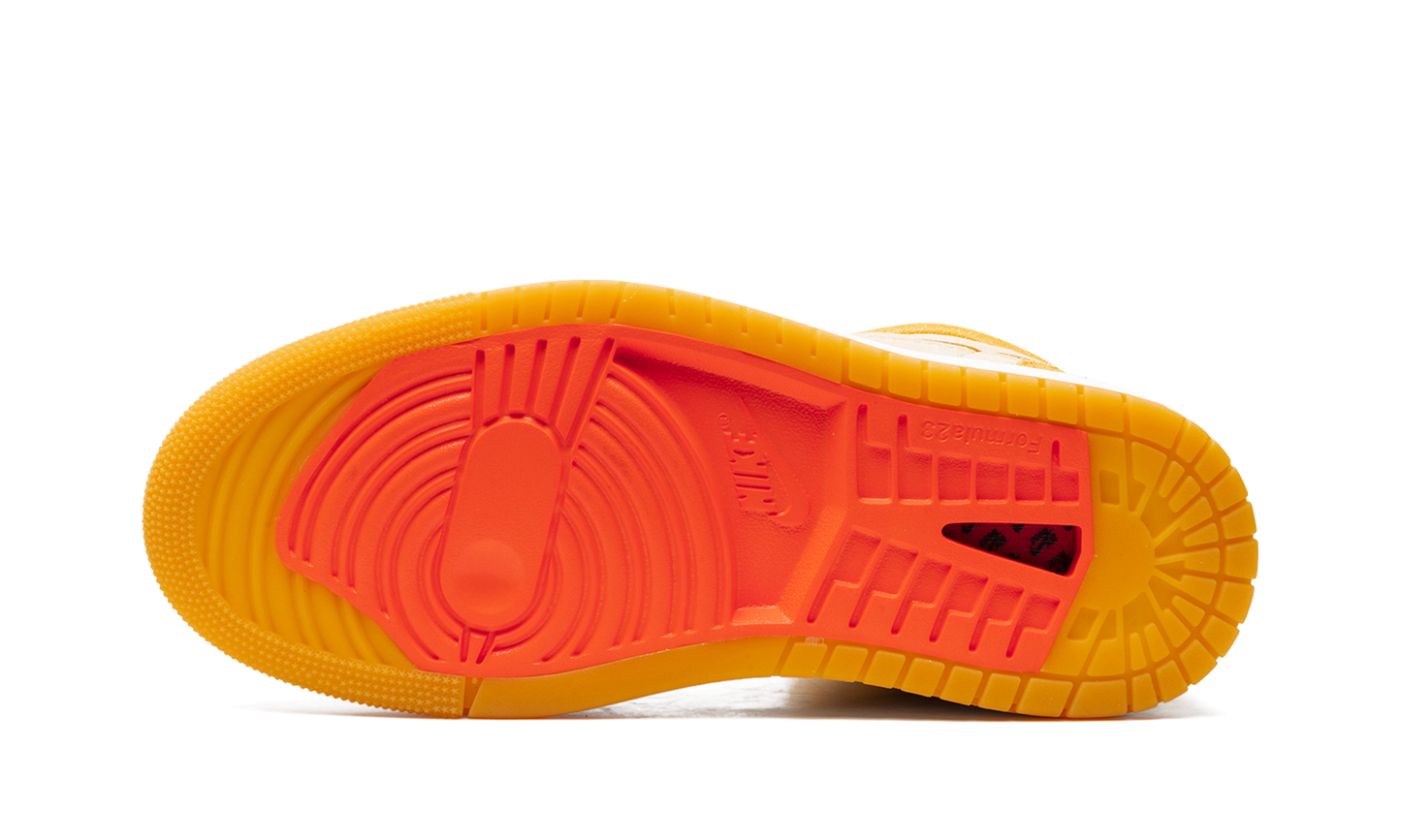 Air Jordan 1 Zoom Air CMFT 2 WMNS Yellow Ochre/Tour Yellow-Pale Vanilla-Safety FJ5743 700