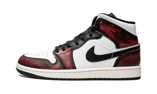 Air Jordan 1 Mid SE Wear-Away - Infrared DV9565 006