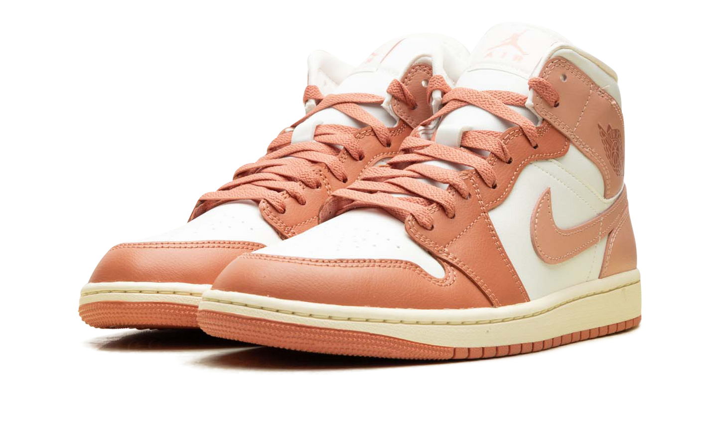 Air Jordan 1 Mid WMNS Madder Root BQ6472 180