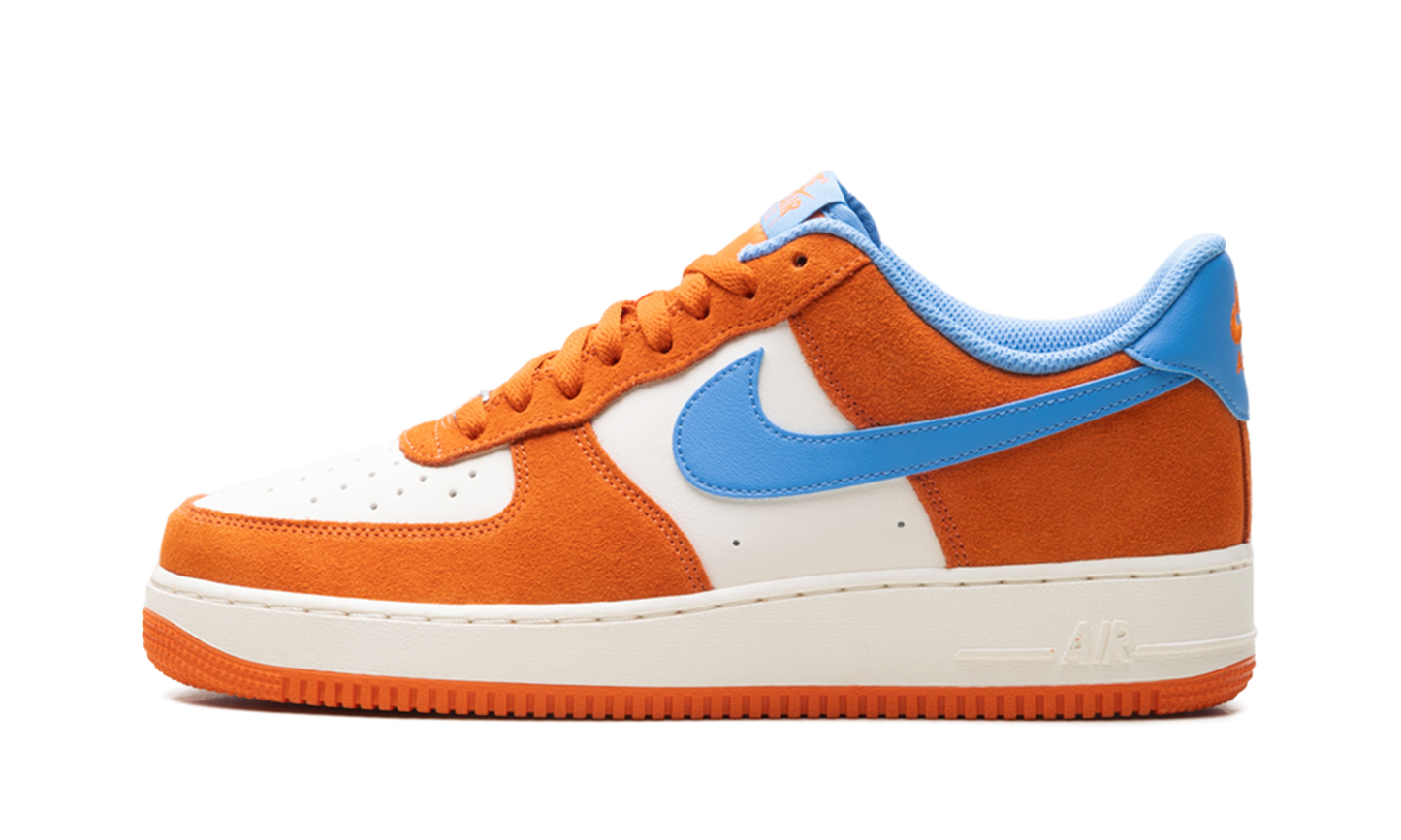 Nike Air Force 1 '07 LV8 "Safety Orange / University Blue" FQ8714 800