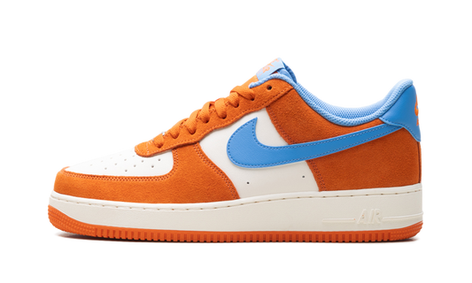 Nike Air Force 1 '07 LV8 "Safety Orange / University Blue" FQ8714 800