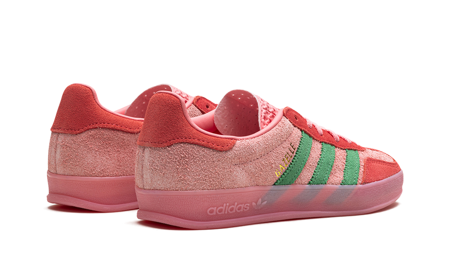 Adidas Gazelle Indoor WMNS "Semi Pink Spark Preloved Scarlet" IG6782
