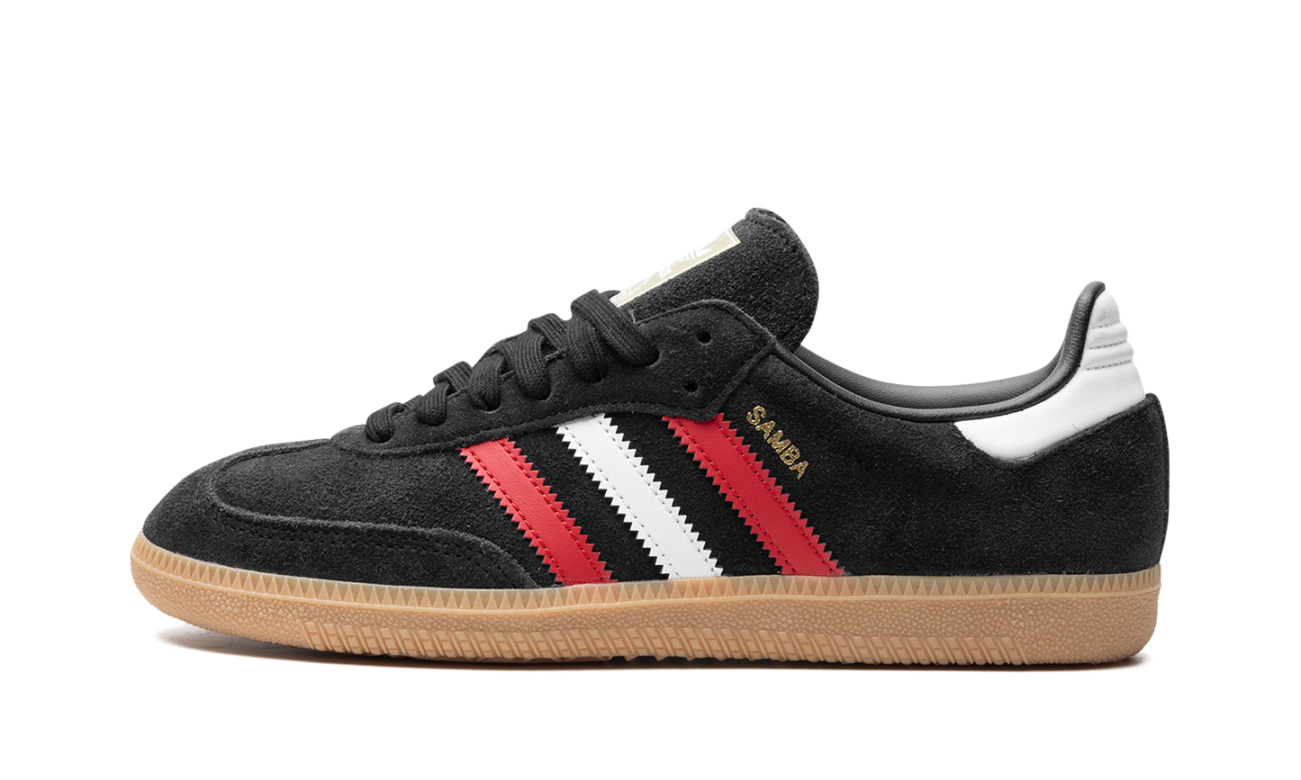 Adidas Samba OG "core black/better scarlet/GUM 3" IG1824