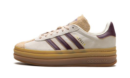 Adidas Gazelle WMNS "Cream White Maroon" JQ5127