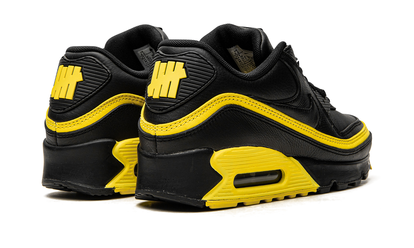 Nike Air Max 90 / UNDFTD "Undefeated Black/Optic Yellow" CJ7197 001