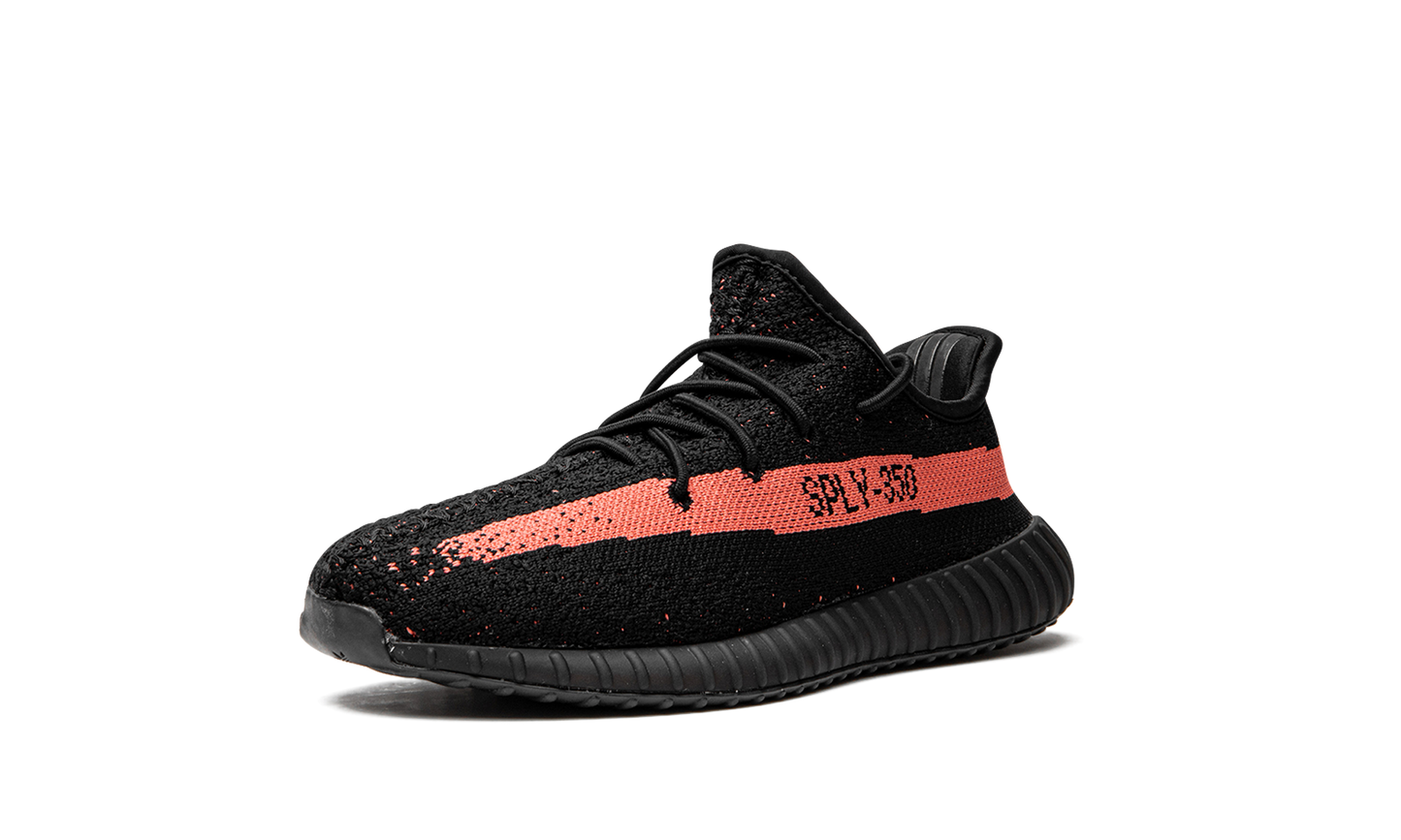 Yeezy Boost 350 V2 Kids "Core Black / Red" HP6591