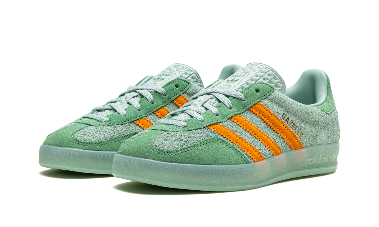 Adidas Gazelle Indoor WMNS "Hazy Green Crew Yellow" IG6783