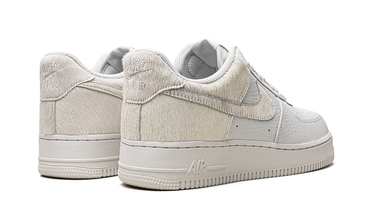 Nike AIr Force 1 "White Pony Hair Heel" DM9088 001