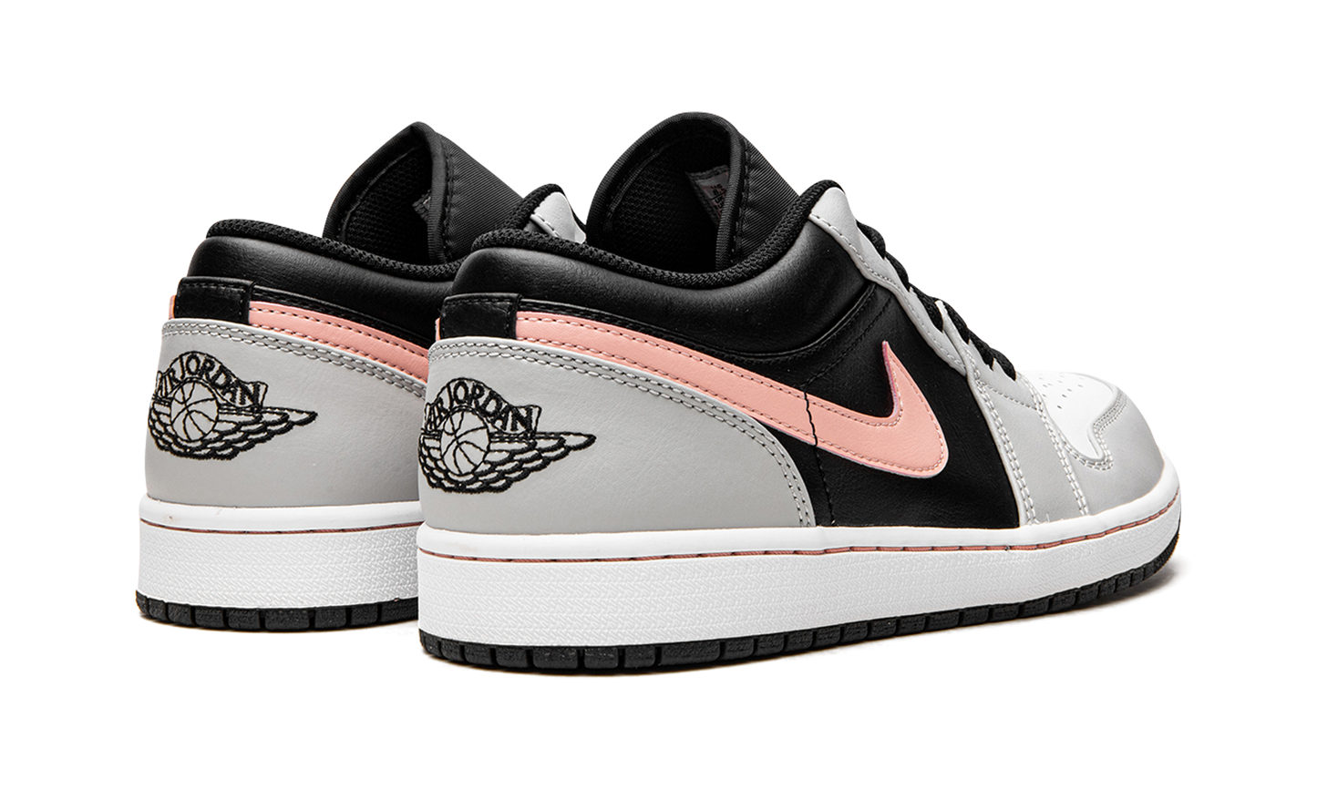 Air Jordan 1 Low Black Grey Coral 553558 062