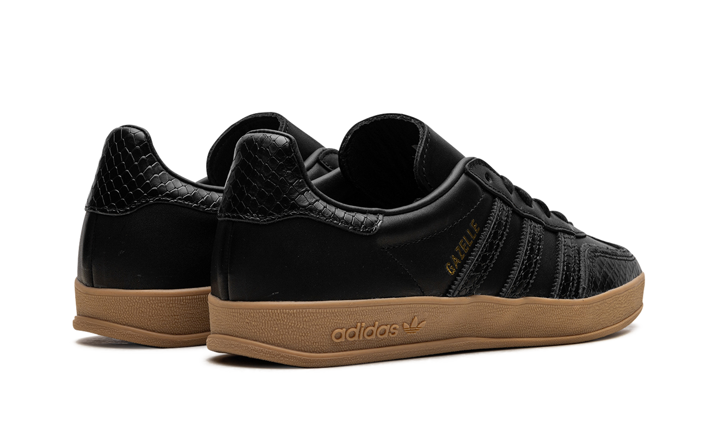Adidas Gazelle Indoor "Core Black Snakeskin" IF1978