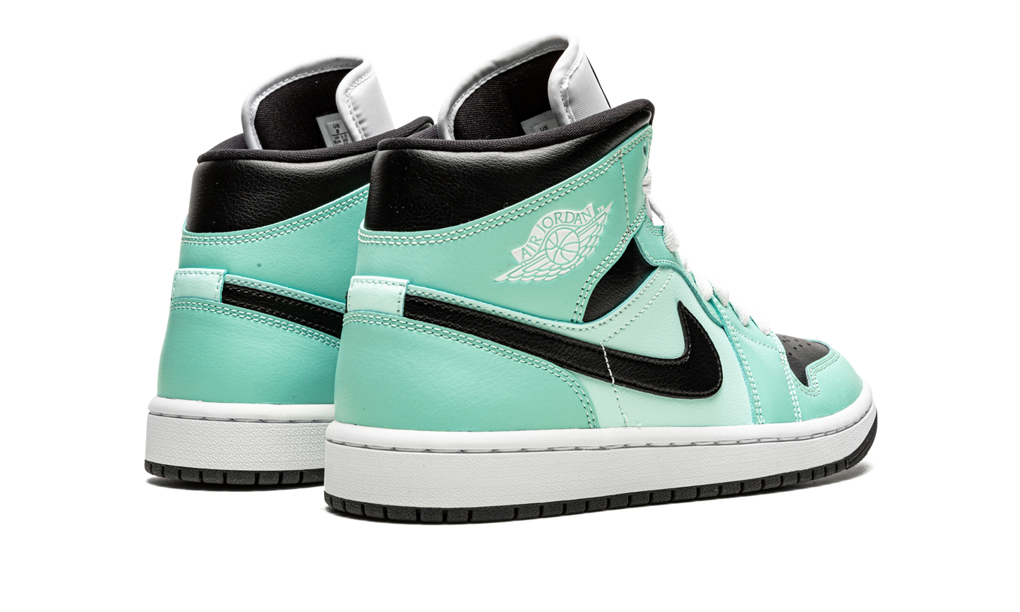 AIR JORDAN 1 MID WMNS Aqua Black BQ6472 300