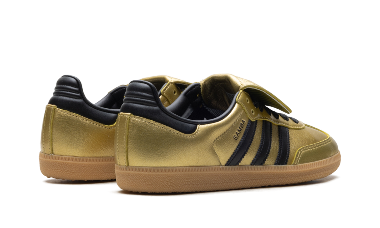 Adidas Samba LT WMNS "Gold Metallic Black Gum" JH5708