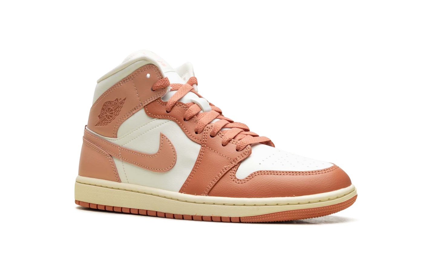 Air Jordan 1 Mid WMNS Madder Root BQ6472 180