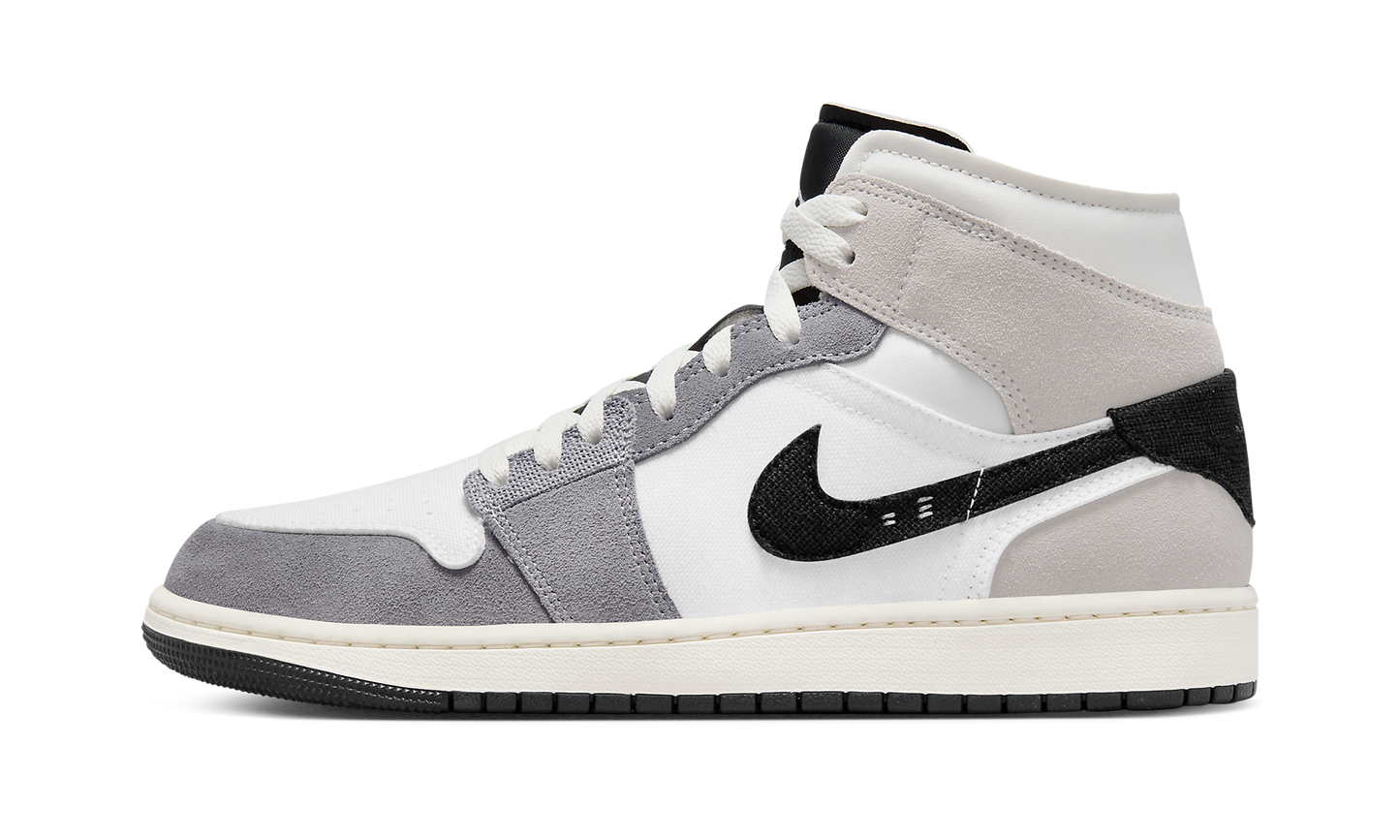 Air Jordan 1 Mid SE Craft Cement Grey DZ4136 002