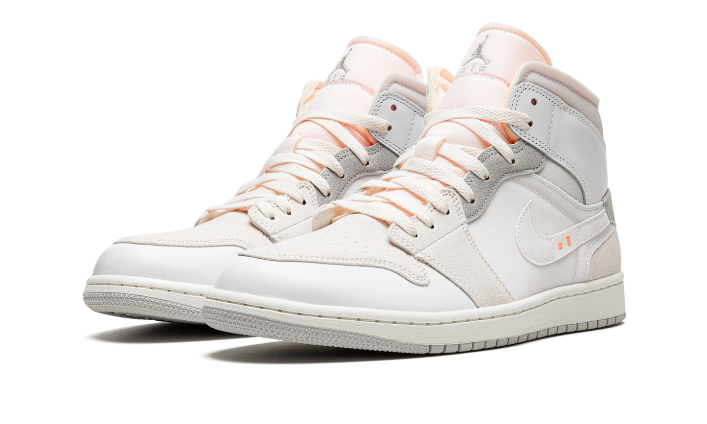 Air Jordan 1 Mid SE Craft NEUTRAL GREY DM9652 100