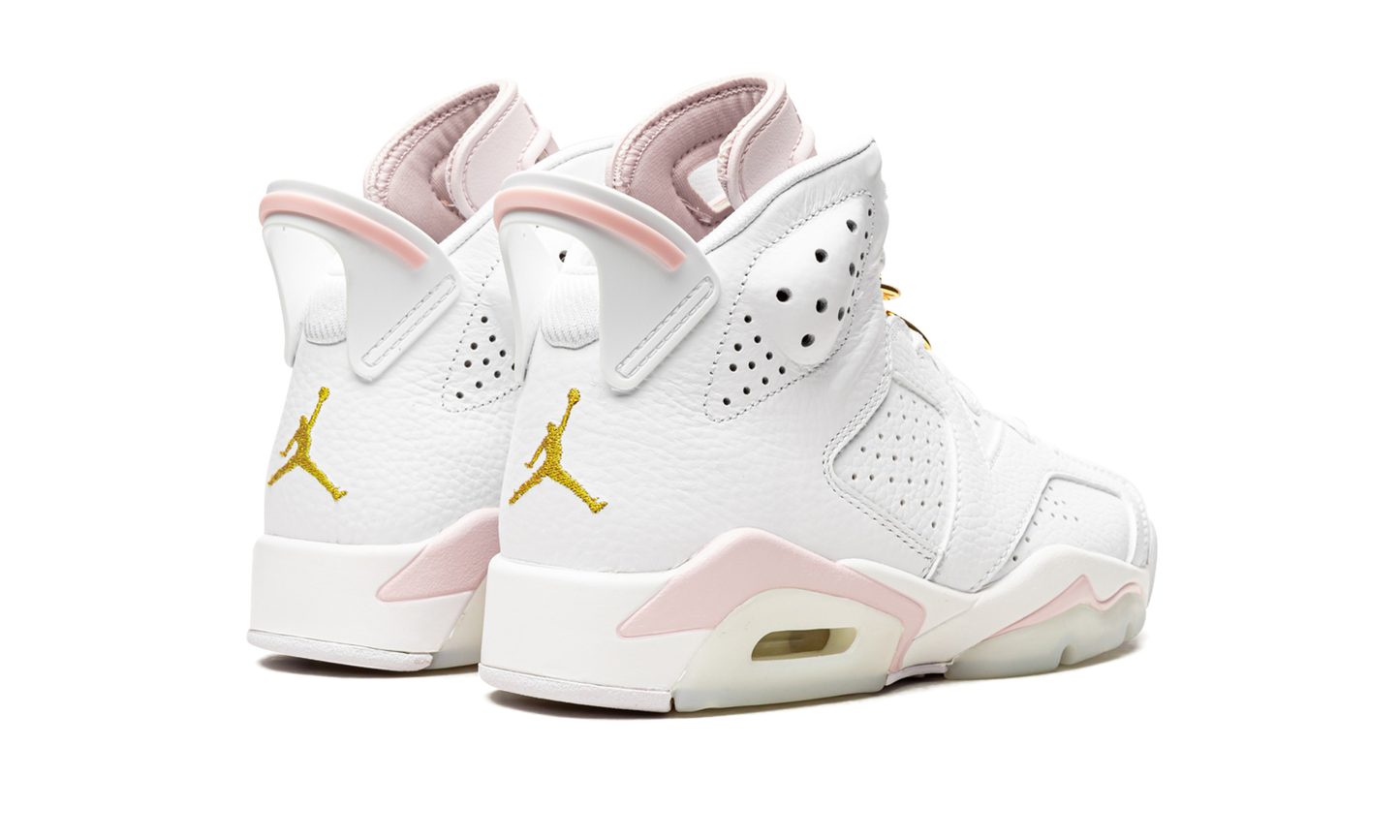 AIR JORDAN 6 WMNS Gold Hoops DH9696 100