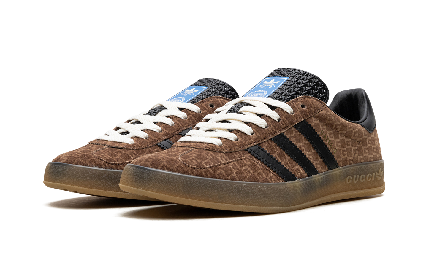 Adidas Gucci Gazelle "GG Monogram - Brown" 707847 AAA2V 8546