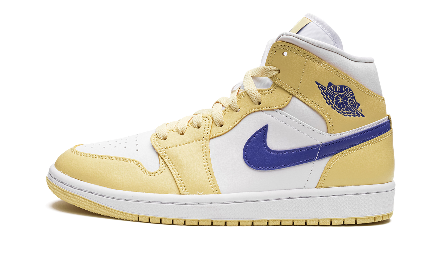 AIR JORDAN 1 MID WMNS Lemon Wash BQ6472 701