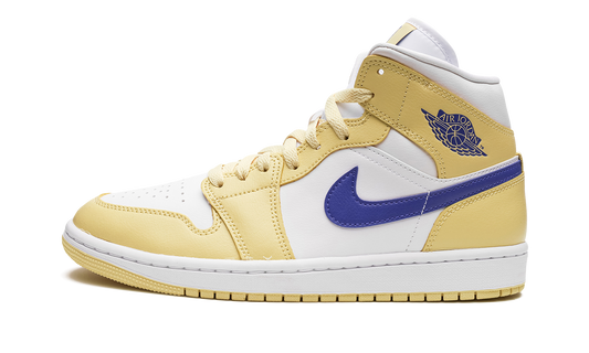 AIR JORDAN 1 MID WMNS Lemon Wash BQ6472 701