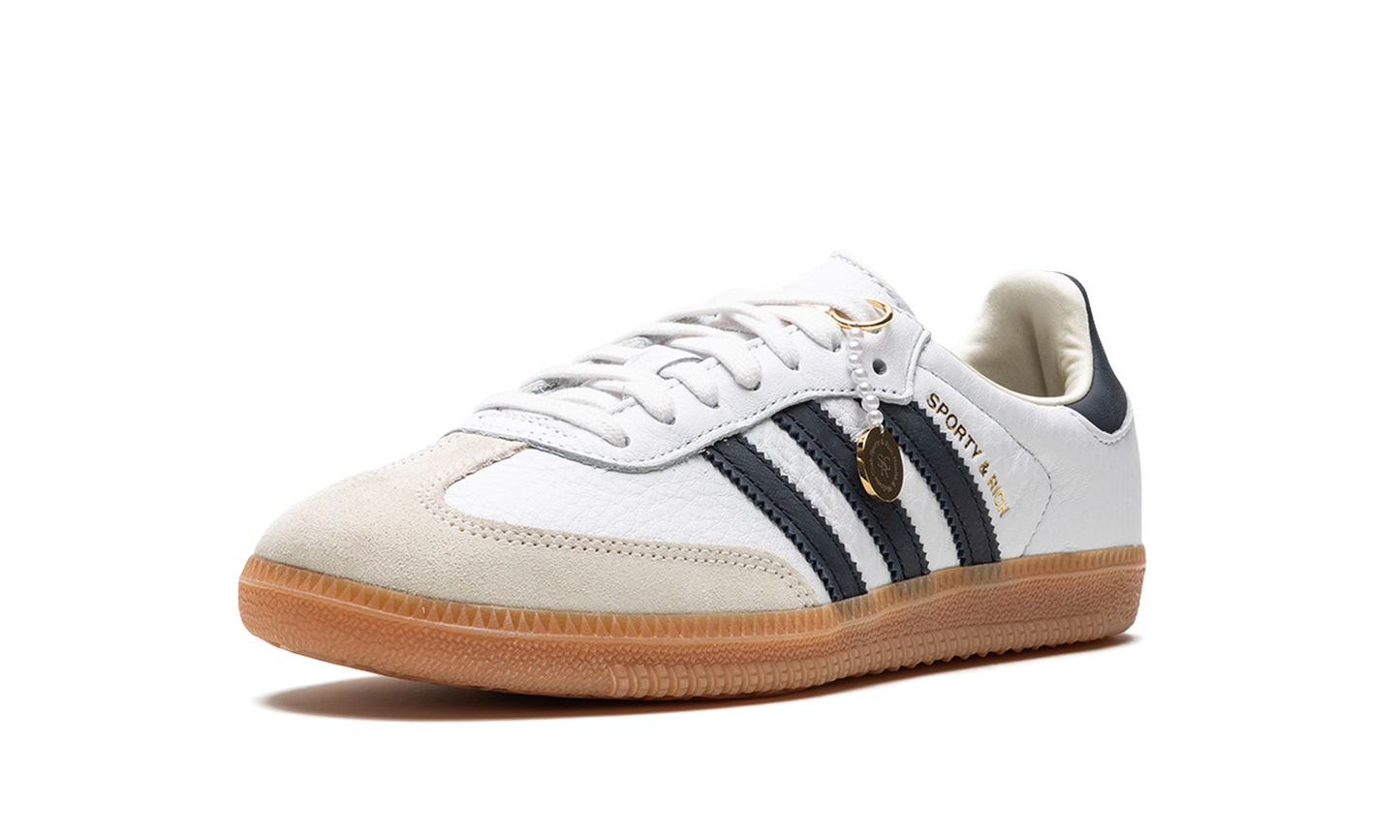 Adidas Samba "Sporty & Rich - White/Black" HP3354