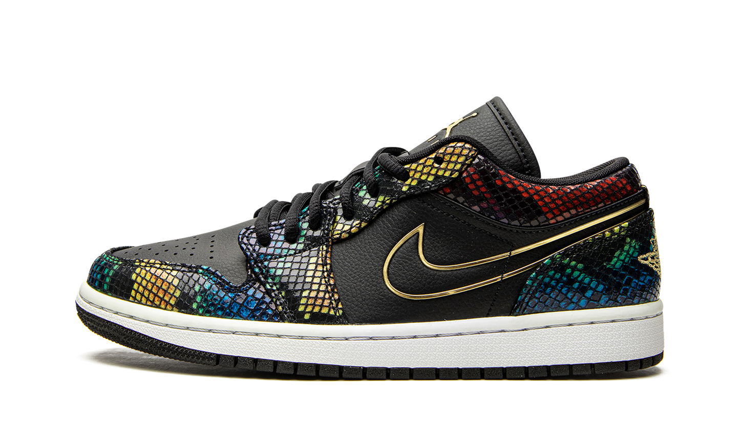 Air Jordan 1 Low WMNS Multicolor Snakeskin CW5580 001