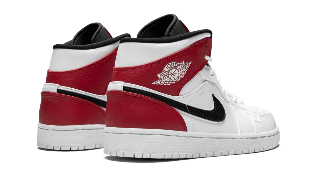 Air Jordan 1 Mid White Chicago 554724 116