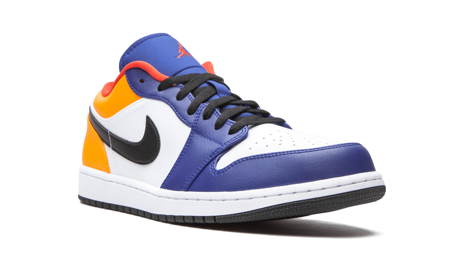 Air Jordan 1 Low Deep Royal / Yellow 553558 123