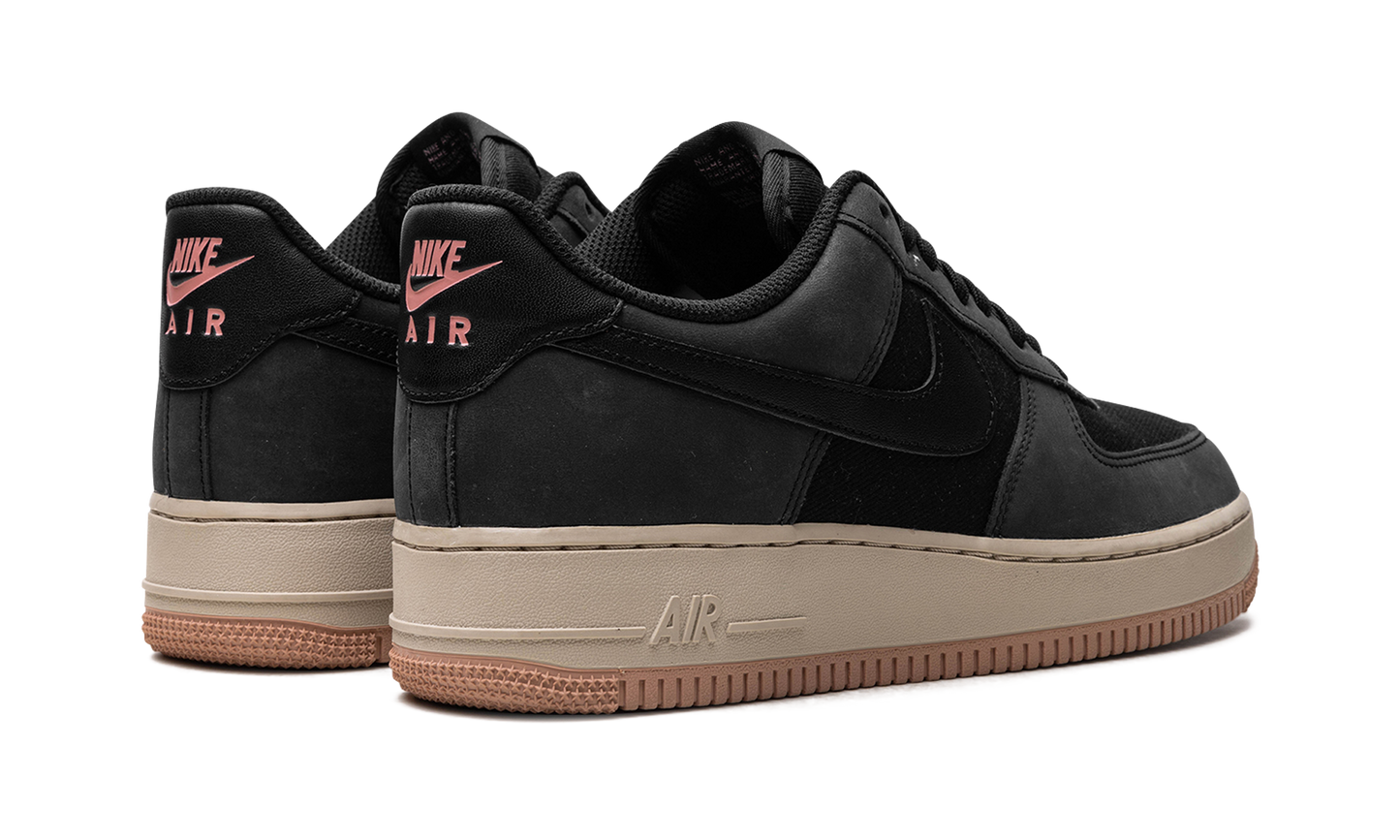Nike Air Force 1 Low '07 LX "Black Red Stardust" FB8876 001