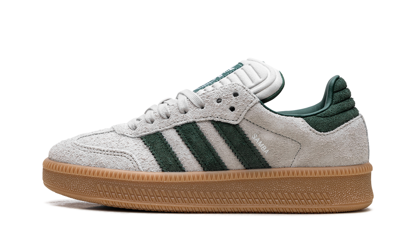 Adidas Samba XLG "Putty Grey Collegiate Green" JI3197