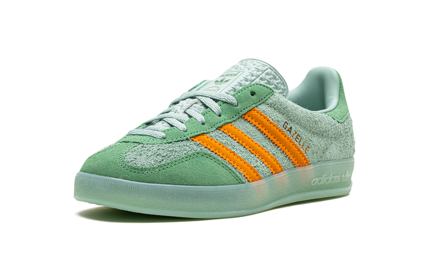 Adidas Gazelle Indoor WMNS "Hazy Green Crew Yellow" IG6783