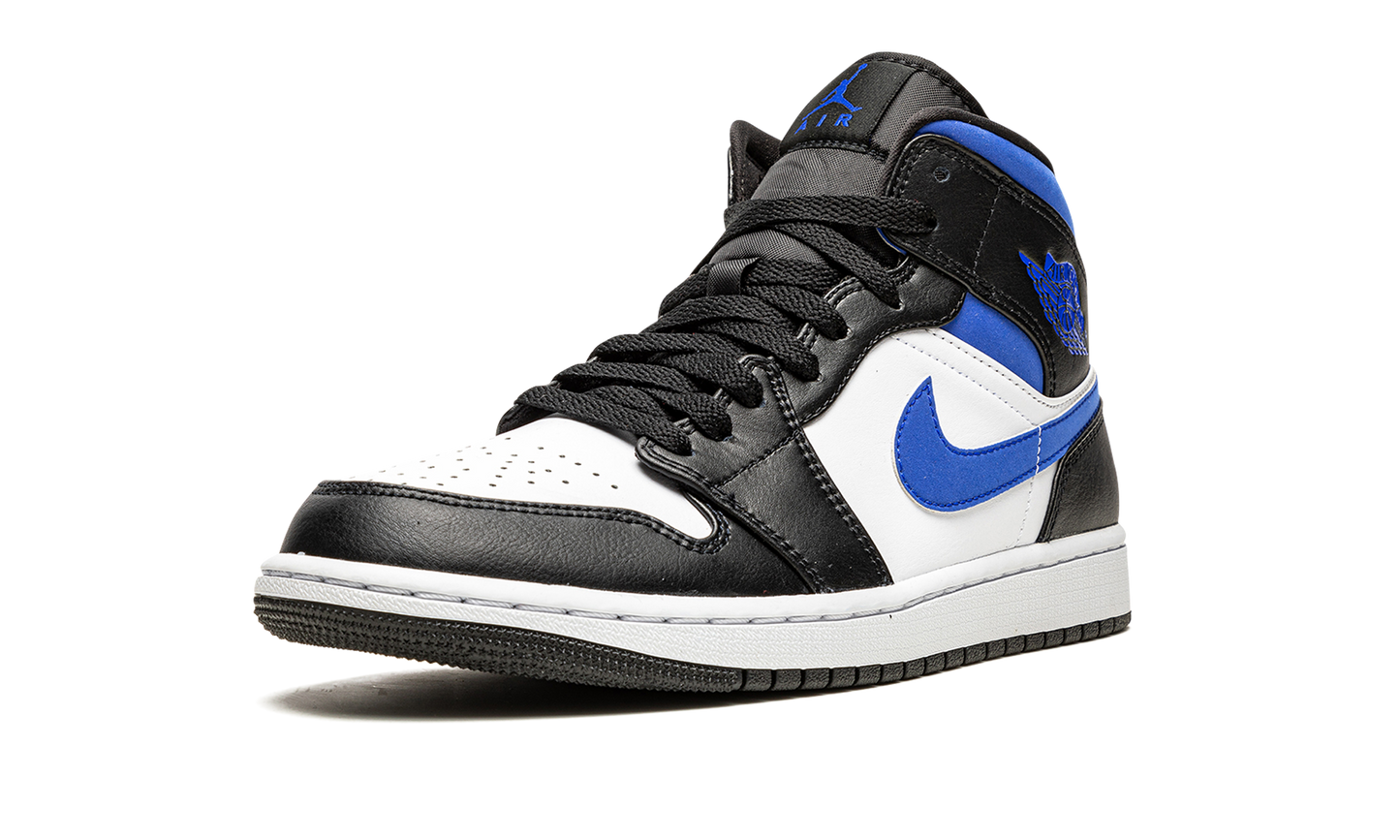 Air Jordan 1 Mid Racer Blue / Black / White 554724 140