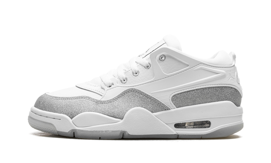 Air Jordan 4 RM WMNS White Metallic Silver HQ3441 111
