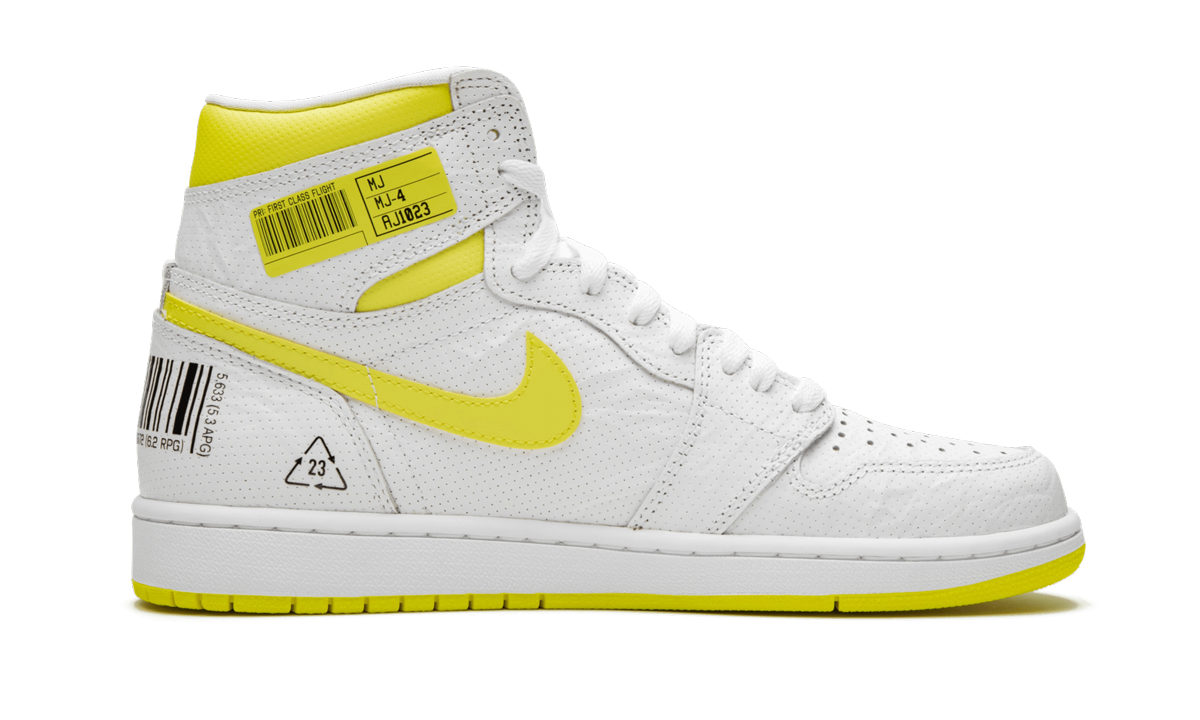 Air Jordan 1 First Class Flight White 555088 170