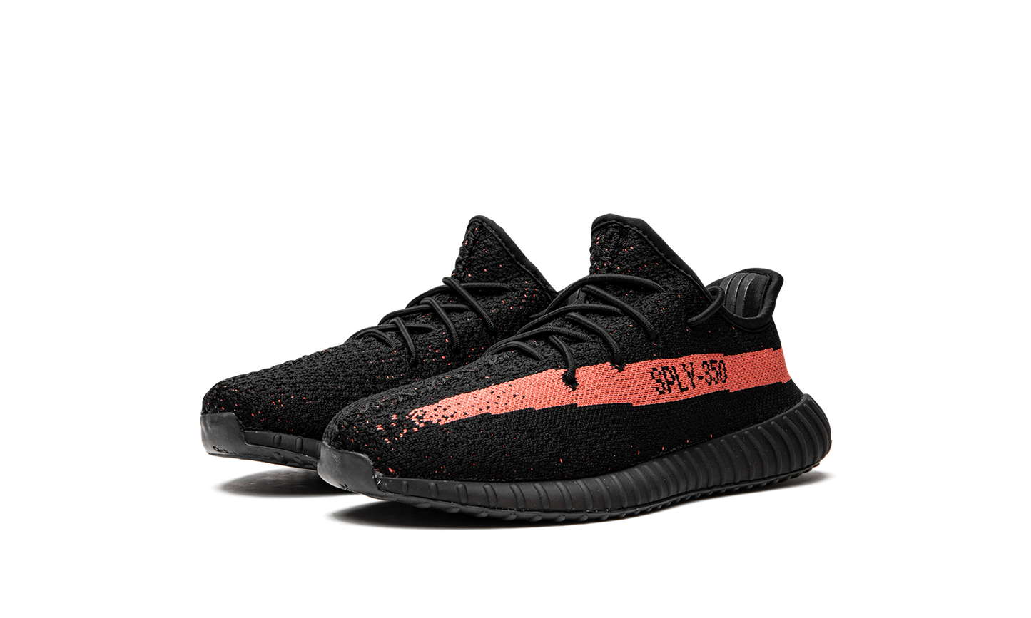 Yeezy Boost 350 V2 Kids "Core Black / Red" HP6591