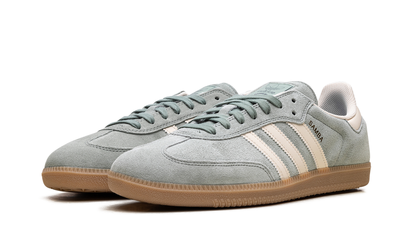 Adidas Samba "Silver Green Wonder White" JP5859