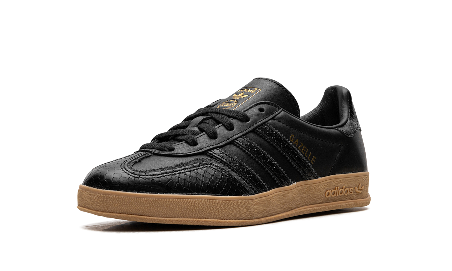 Adidas Gazelle Indoor "Core Black Snakeskin" IF1978