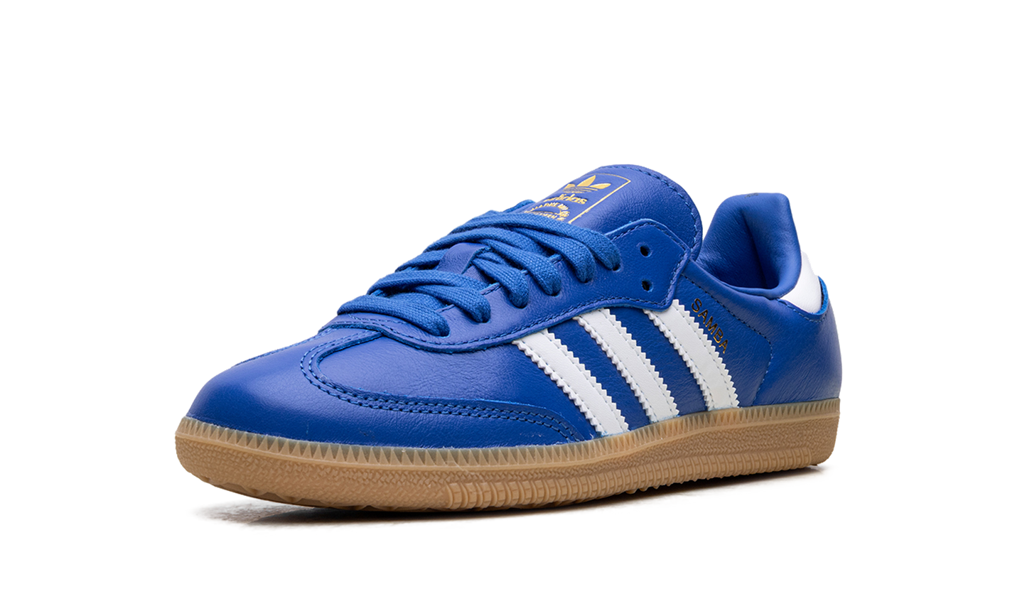 Adidas Samba "Blue / Cloud White" JR0882