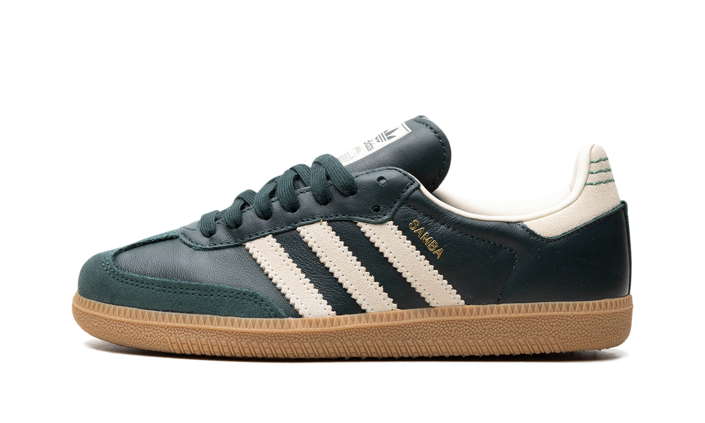 Adidas Samba OG "Shadow Green Cream White Gold Metallic" ID1483