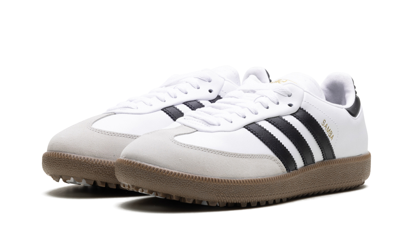 Adidas Samba Spikeless Golf "White Black Gum" JH6149