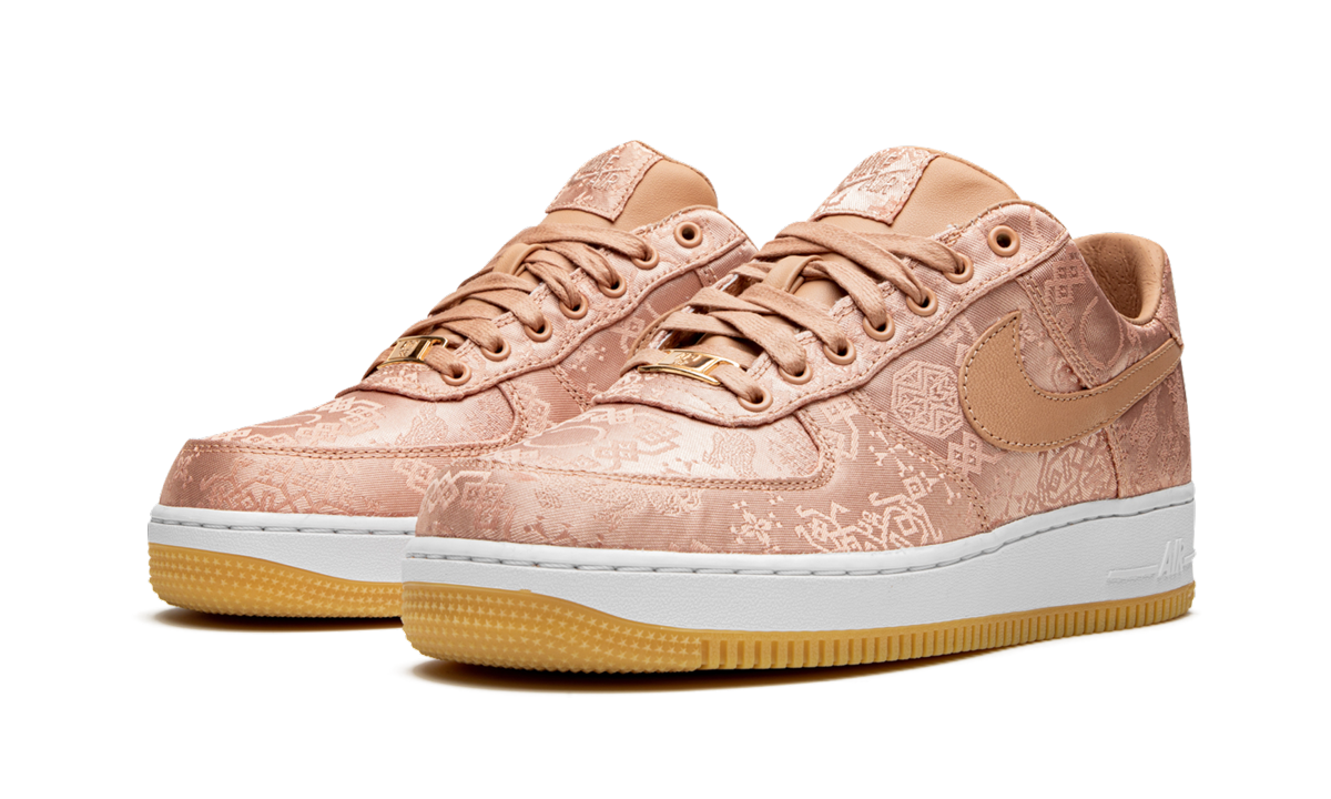 Nike Air Force 1 PRM "CLOT - Rose Gold Silk" CJ5290 600