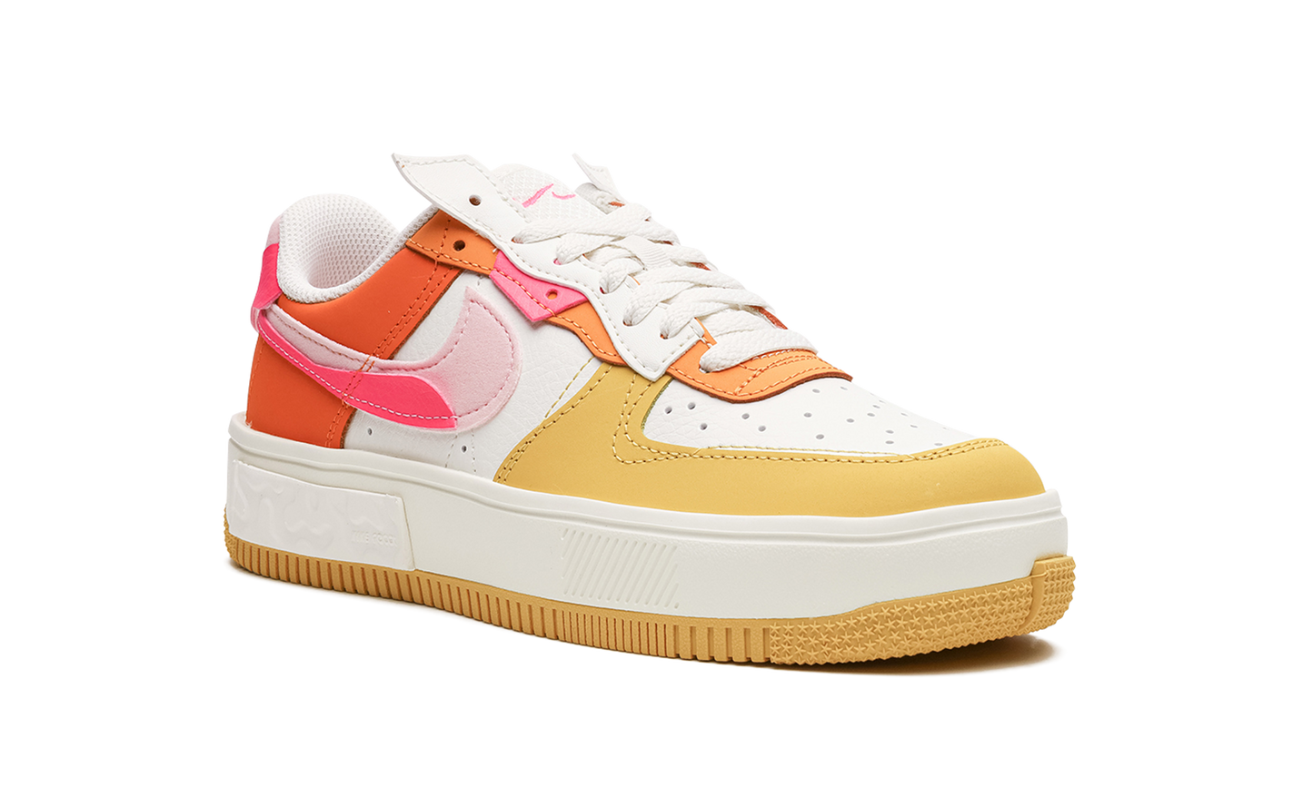 Nike AIR FORCE 1 FONTANKA MNS WMNS Summit White/Solar Flare/Medium Soft Pink/Hyper Pink DX2675 100