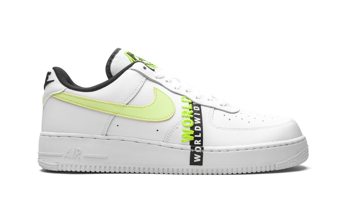 Nike Air Force 1 Low "Worldwide White Volt"
