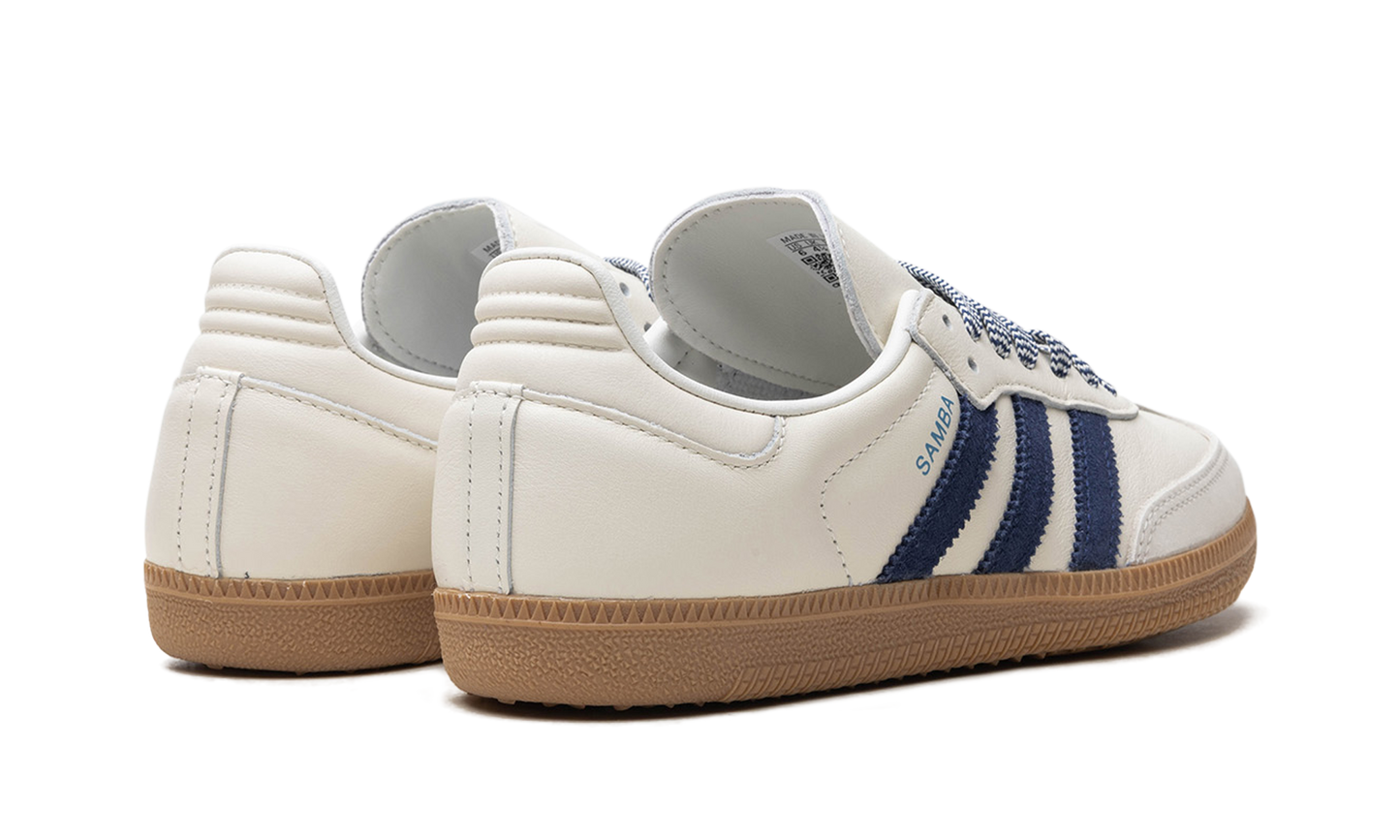 Adidas Samba OG WMNS "Off White Dark Blue" JI3907