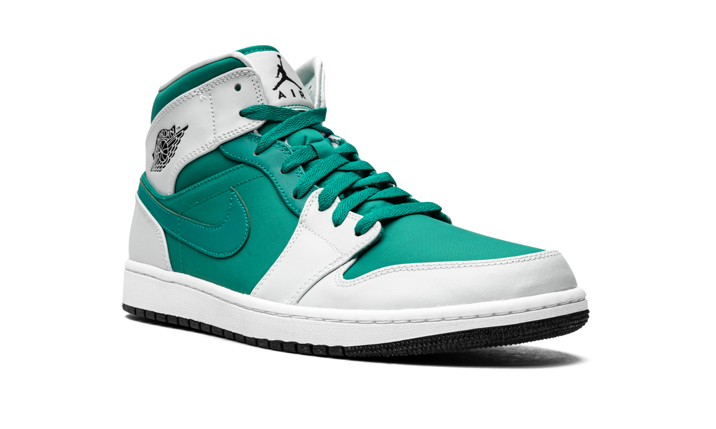 Air Jordan 1 Mid Lush Teal 554724 306