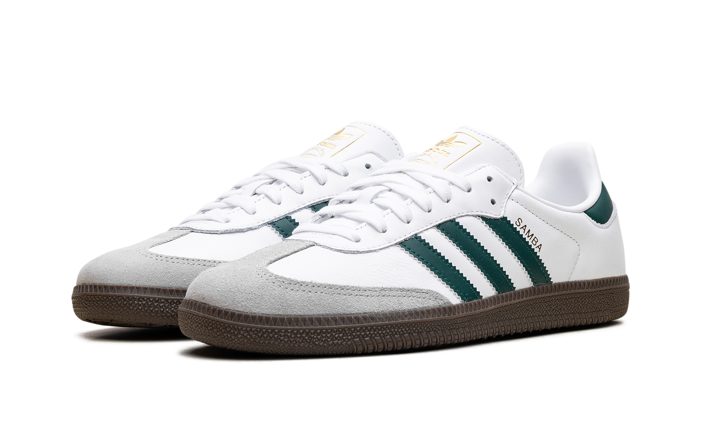 Adidas Samba OG "Cloud White Collegiate Green" JH8797